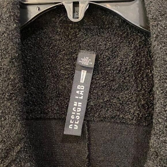 Design Lab Lord and Taylor Black Sleeveless Sz L - Picture 4 of 8